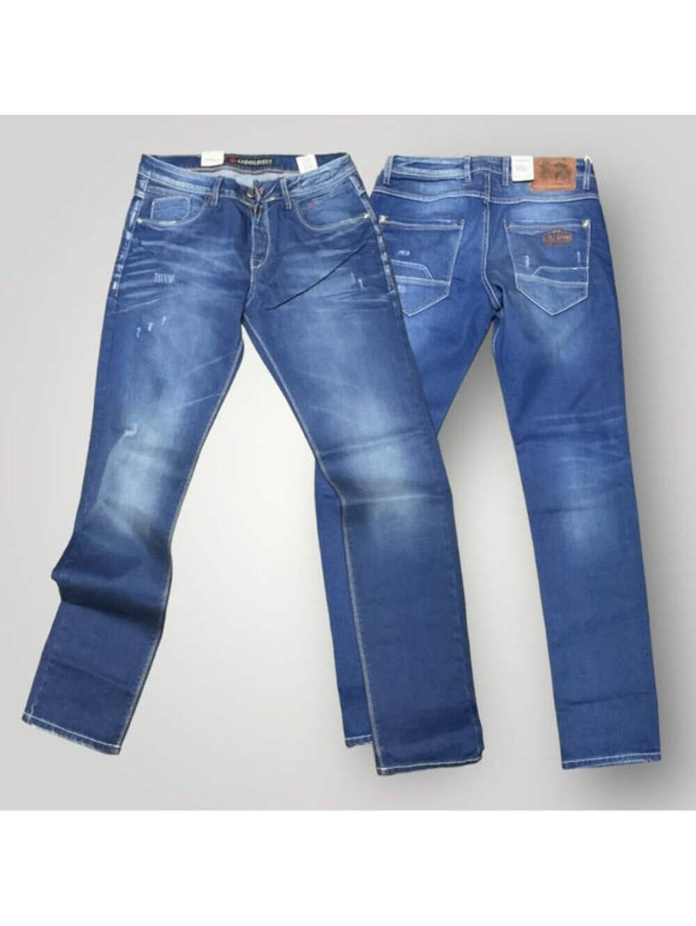 Men's Cipo & Baxx CD386 Blue Slim Fit Denim Pants NWT